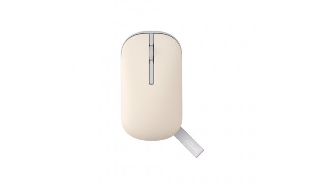 Asus Marshmallow Mouse | MD100 | Mouse | 2.4 GHz, Bluetooth | Beige