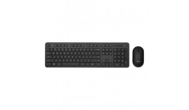 Asus CW100 | Keyboard and Mouse Set | Wireless | US-ENG | Black