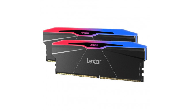 Lexar mälu jahutusribiga ja RGB-valgustusega | ARES | 48 GB | DDR5 | 7600 MHz | PC/server | Register