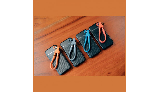 Verbatim 1TB SSD Drive - Keychain with USB 3.2 Gen.2 Cable Black 32192