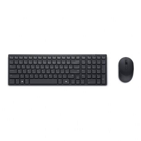 Dell | Silent Keyboard and Mouse | KM555 | Keyboard and Mouse Set | Wireless | Wireless connection |