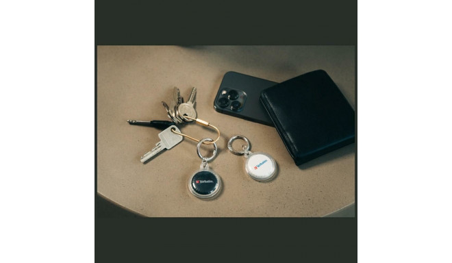 Verbatim My Finder Coin Bluetooth black white - tracking device 2pcs MYFC-02BW