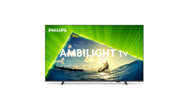 Philips QLED 4K Ambilight TV | 55PUS8209/12 | 55 | Smart TV | TITAN OS | UHD | Black