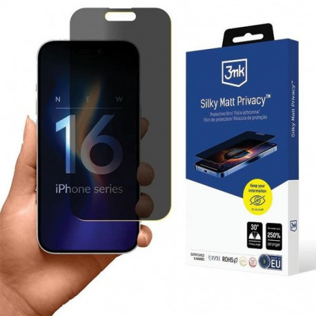 3MK Silky Matt Privacy iPhone 16 Plus6.7" Privacy foil