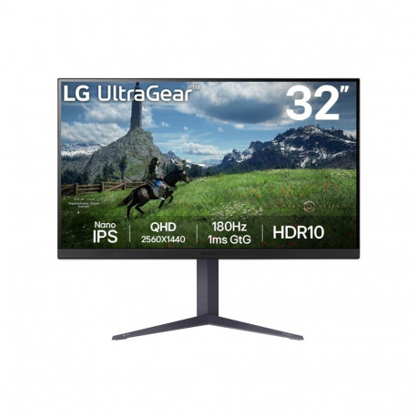 LG | 32GS85Q-B | 32 " | IPS | QHD | 16:9 | 180 Hz | 1 ms | 2560 x 1440 pixels | 350 cd/m² | HDMI por
