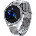 Oromed Oro Smart Crystal Smartwatch Silver (ORO-SMART CRYSTAL SILVER)