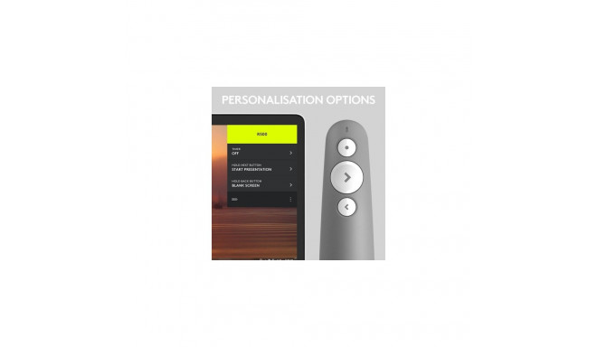 Logitech R500 laser-esitlusklikker juhtmevaba Bluetooth/RF hall