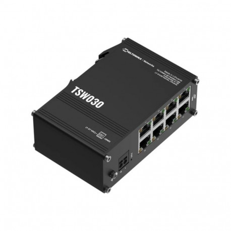 Teltonika | Switch | TSW030 | Unmanaged | DIN rail mountable | 10/100 Mbps (RJ-45) ports quantity 8 