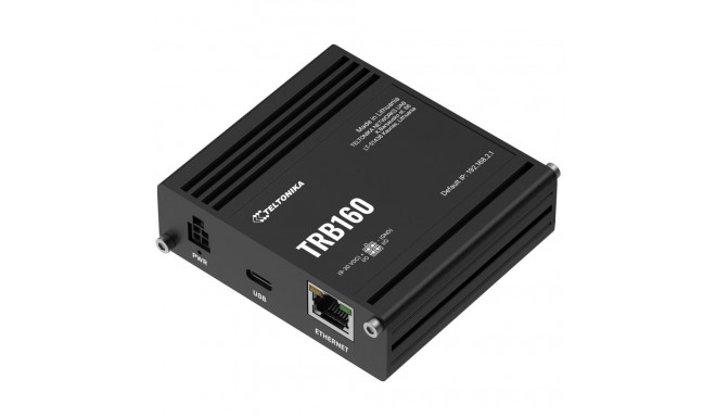 LTE Ruuter | TRB160 | Ilma Wi-Fi-ta | 10/100/1000 Mbit/s | Ethernet LAN (RJ-45) 1 port | Mesh Tugi P