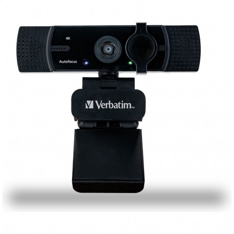 Verbatim Full HD 1080p Webcam with Microphone AWC-03 black 49580