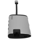 Verbatim USB-C Hub Adapter - USB-C/3xUSB-A 3.0/HDMI/Ethernet/SD/microSD aluminum 49142