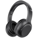 USAMS Bluetooth 5.3 musta värvi on-ear kõrvaklapid Yun Series TDLYEJYX01 (USAMS-YG23)