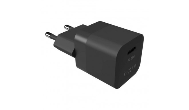 Fixed | Mini USB-C Travel Charger, 25W | FIXC25M-C-BK