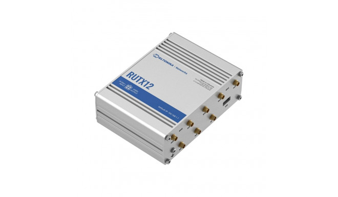 Dual LTE Cat 6 Router | RUTX12 | 802.11ac | 867 Mbit/s | 10/100/1000 Mbit/s | Ethernet LAN (RJ-45) p