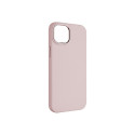 Fixed | MagFlow | Back cover | Apple | iPhone 15 Plus | Liquid silicon | Pink