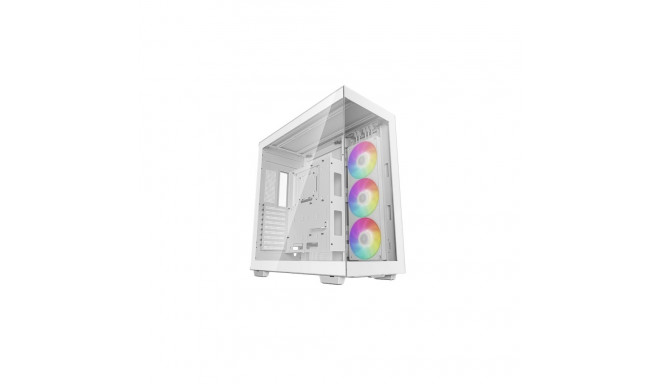 Deepcool täistorniga mänguriarvuti korpus CH780 WH küljeaknaga ATX+ ATX PS2, valge