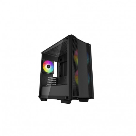 Deepcool CC360 must Micro-ATX arvutikorpus (Mini-ITX / Micro-ATX, ATX PS2, maximum length: 160mm)