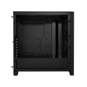 Corsair | Tempered Glass PC Case | iCUE 4000D RGB AIRFLOW | Side window | Black | Mid-Tower | Power 