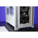 Corsair | Tempered Glass Mid-Tower ATX Case | iCUE 4000X RGB | Side window | White | Mid-Tower | Pow
