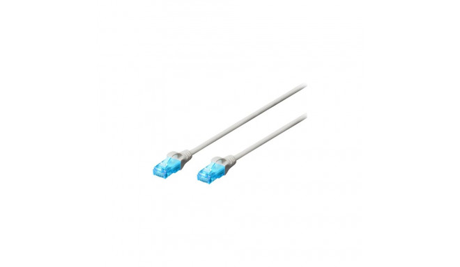 Digitus | Patch cord | UTP | Grey | RJ45 | RJ45
