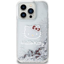 Hello Kitty HKHCP13LLIKHET iPhone 13 Pro/ 13 6.1" hõbedane kõvakorpus vedel sädelus võlud Kitt