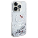 Hello Kitty HKHCP13LLIKHET iPhone 13 Pro/ 13 6.1" hõbedane kõvakorpus vedel sädelus võlud Kitt