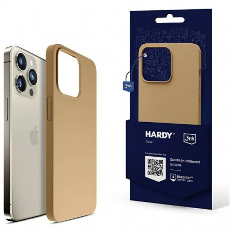 3MK Hardy Case iPhone 15 Pro 6.1" dark gold MagSafe