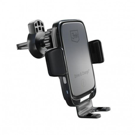 3MK Drive&Charge induktiivne autohoidik elektrilise avamisega 15W, kinnitusega esiklaasile/paneelile