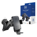 3MK Drive&Charge inductive car holder, electrically opened, 15W, for mounting on the windshield/boar