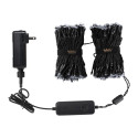 Twinkly Strings Nutikad LED Tuled 400 RGB (Mitmevärvilised), 32m, Must Juhe, RGB – 16M+ värvid