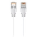 Ubiquiti UACC-Cable-Patch-EL-3M-W networking cable Translucent, White Cat6