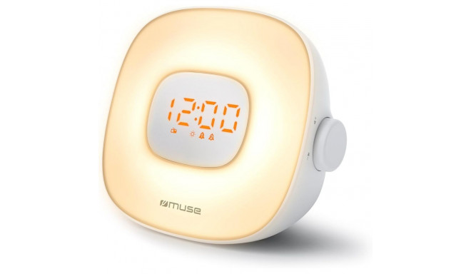 Muse Light raadio äratuskell ML-198 CR, valge