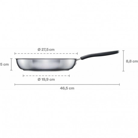 FS. 26cm FRYING PAN WITH FUNCTIONAL FORM CERAMIC COATING