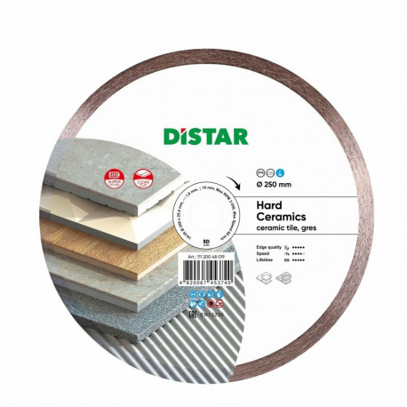 DISTAR Diamond blade Hard Ceramics 250 x 1,6 x 10 x 25,4