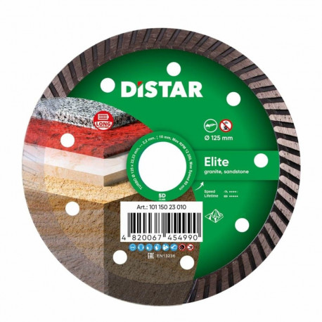 DISTAR ELITE DIAMOND BLADE 125 x 2.2 x 22.23mm TURBO