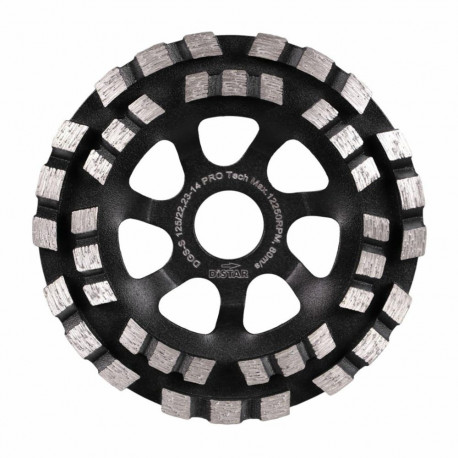 DISTAR PRO TECH CUP WHEEL 125 x 22.23mm