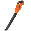 Black & Decker GWC1820PCB-XJ juhtmevaba lehepuhur 209 km/h must, oranž