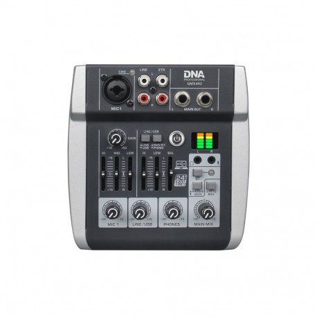 DNA Professional QMX402 - analogue audio mixer with Bluetooth