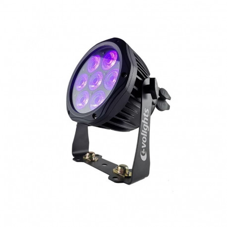 Lighting EVOLIGHTS GLACIER 7 LED PAR 7x10W RGBWA-U