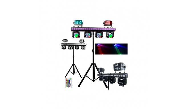 LIGHT4ME MT BAR 3 - lighting set, multi-effect