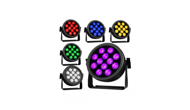LIGHT4ME PAR-prožektor CREE ALU HEXA PAR 12