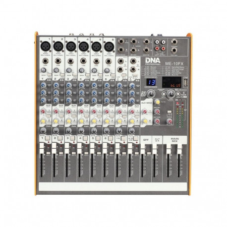 DNA ME-10FX audio mixer - 10 channel USB Bluetooth