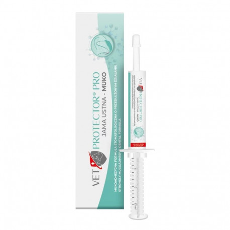 JM SANTE Vet Protector Pro Muko - kaitsev hambageel koertele ja kassidele – 15 ml