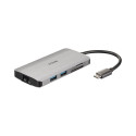 D-Link DUB‑M810 - 8‑in‑1 USB‑C Hub with HDMI/Ethernet/Card Reader/Power Delivery