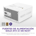 NZXT C1200 Gold ATX 3.1 toiteplokk 1200 W 24-pin ATX valge