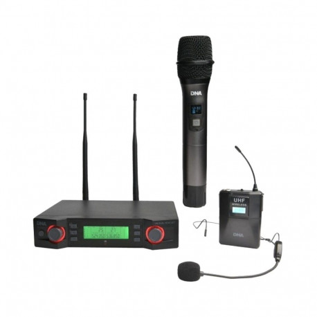 DNA Professional VM Dual Vocal Head Set - wireless microphone system