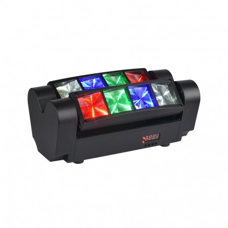 LIGHT4ME led-valgusefekt Spider MKII Turbo 8x3W RGBW LED