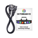 Light4Me OCTOBEAM V2 diskoefekt LED-prožektor