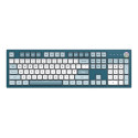 Montech MKey klaviatuur mängimiseks USB hall, helesinine, valge