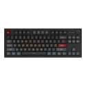Montech MKey TKL klaviatuur gaming USB burgundia, tumehall
